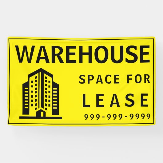 リースカスタム用商業倉庫宇宙 横断幕 (横)
