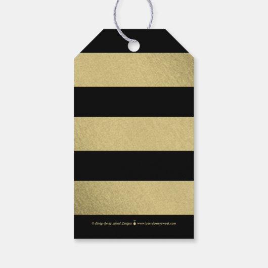 リースクラシック編集可能カラー卒業メッセージカード ギフトタグ (裏面)