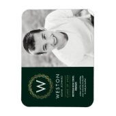 リースクラシック編集可能カラー目盛り磁石 マグネット (縦)