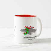 リースサメ ツートーンマグカップ (正面右)