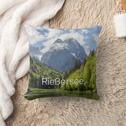 リースサーゼアルプスガルミッシュパルテンカーチェンババリア クッション (ブランケット)
