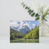 リースサーゼアルプスガルミッシュパルテンカーチェンババリア シーズンポストカード (スタンド正面)