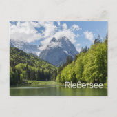 リースサーゼアルプスガルミッシュパルテンカーチェンババリア シーズンポストカード (正面)