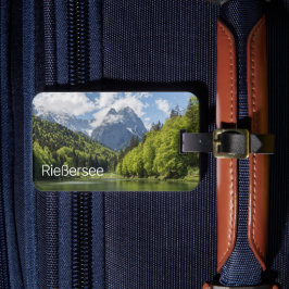 リースサーゼアルプスガルミッシュパルテンカーチェンババリア ラゲッジタグ