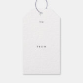 リースシンプルギフトラベル ギフトタグ (裏面)