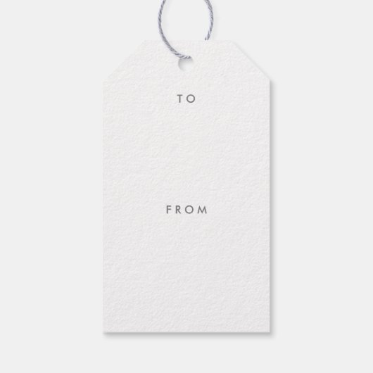 リースシンプルギフトラベル ギフトタグ (裏面)