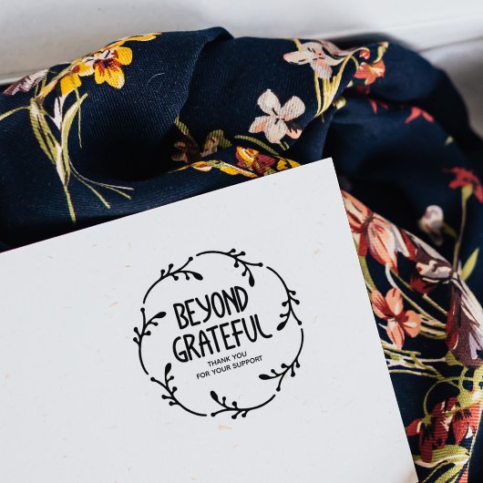 リースシンプルビヨンドグラントサンキューホテル ラバースタンプ