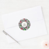 リースシール ラウンドシール (封筒)