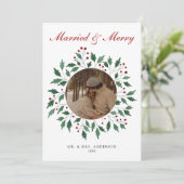 リーススクリプト 結婚おめでとう 新婚写真 シーズンカード (スタンド正面)