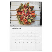 リースズオブコロニアルウィリアムズバーグ カレンダー (2月 2026)