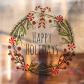 リースハッピーホリデイズ ウィンドウサイン (シート2)