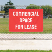 リースバナーの商用宇宙 横断幕 (インサイチュ)