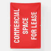 リースバナーの商用宇宙 横断幕 (縦)