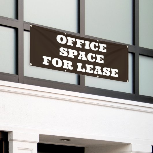 リースバナー用のOffice宇宙 横断幕 (ビルの外側)