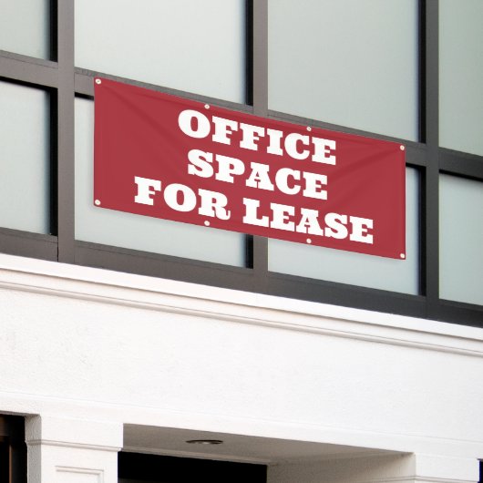 リースバナー用のOffice宇宙 横断幕 (ビルの外側)