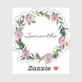 リースパーソナライズされたタンブラーデカールノート シール (シート)