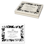 リースファミリ名差出人住所 ラバースタンプ (押印)