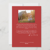 リースフォーマル&クリスマスベリーズホリデーカード シーズンカード (裏面)