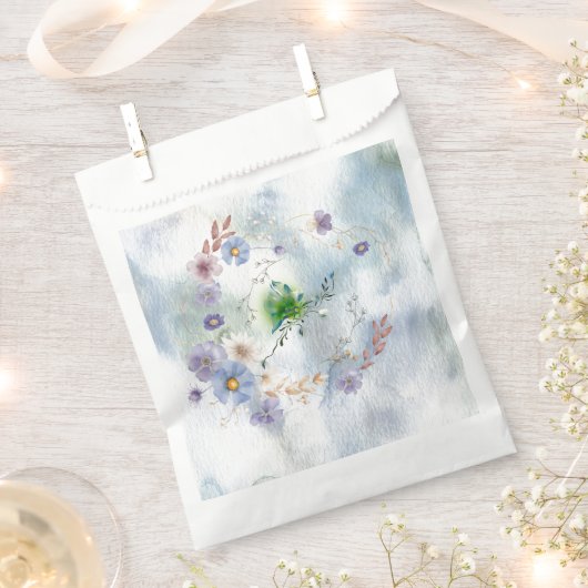 リースフローラとウィムシーな好意バッグ フェイバーバッグ (クリップ留めされた状態)