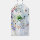 リースフローラとウィムシーな贈り物ラベル ギフトタグ (裏面)