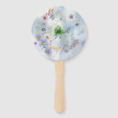 リースフローラとワクワクするファンのセット ハンドファン (裏面)