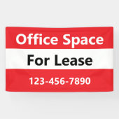 リースブライト赤黒白のオフィス宇宙 横断幕 (横)