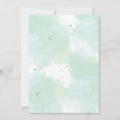 リースベビーシャワー 招待状 (裏面)