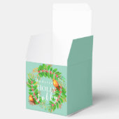 リースホリーすてきファミリーライトティール（緑がかった色） フェイバーボックス (オープン)