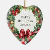 リースホリーベリーブラックプライドビジネス セラミックオーナメント (右)