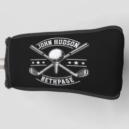 リースモノグラムデザイン付きゴルフテンプレート ゴルフヘッドカバー