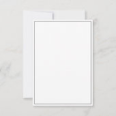 リースモノグラムリハーサルディナー招待状 招待状 (裏面)