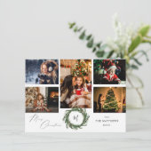 リースモノグラ素朴ム5フォトメリークリスマス (スタンド正面)