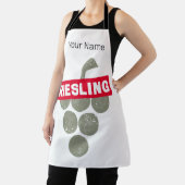 リースリングつる植物ヴィンテージワインドリンカーブドウデザイン エプロン (インサイチュ)