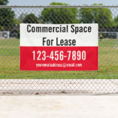 リースレッド白黒電話用コマーシャル宇宙 横断幕 (インサイチュ)