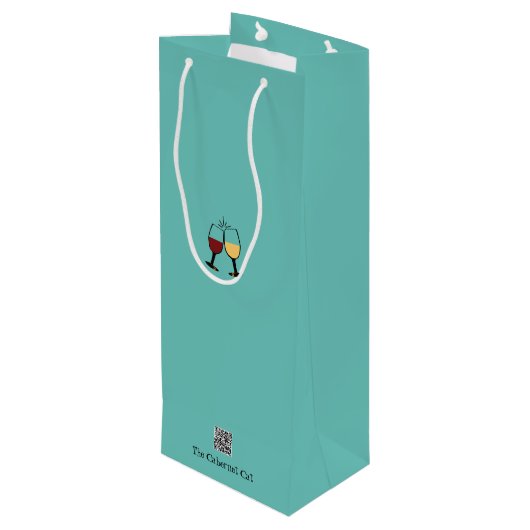 リースワインパンで起こるもの ワインギフトバッグ (裏面アングル)