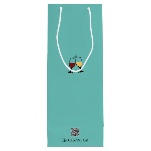 リースワインパンで起こるもの ワインギフトバッグ (裏面)