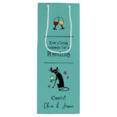 リースワインパンで起こるもの ワインギフトバッグ (正面)