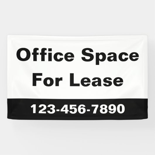 リース会社宇宙の電話番号(白) 横断幕 (横)
