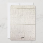 リース伝統的クリスマスカード シーズンカード (裏面)