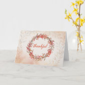 リース感謝の気持ちでドナーに感謝 カード (黄色い花)