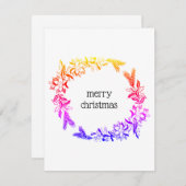 リース数々のカラーカード シーズンカード (正面/裏面)