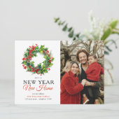 リース新年ニューホームフォトホリデームービング 案内状 (スタンド正面)