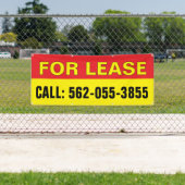 リース用の編集可能カスタムバナー 横断幕 (インサイチュ)