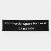 リース白黒フォン用コマーシャル宇宙 横断幕 (横)