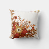 リース秋と花 クッション (正面)