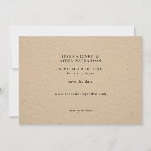 リース素朴10写真数々の日付の保存 (裏面)