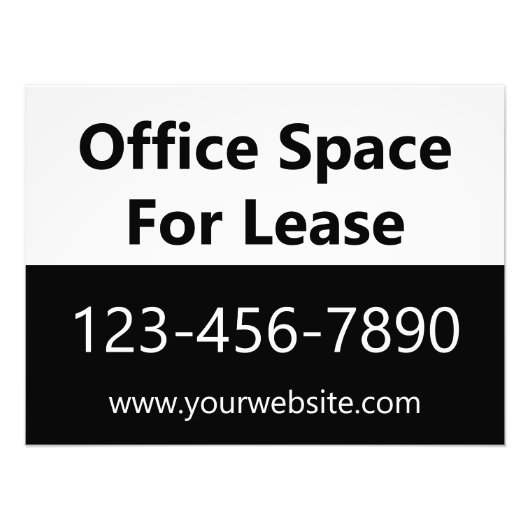 リース電話Webサイト用Office宇宙ウィンドウの署名 フォトプリント (正面)