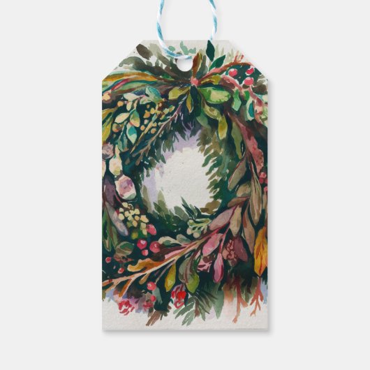 リース ギフトタグ (裏面)