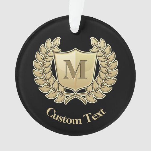 リース（シールド付） オーナメント (正面)