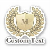 リース(シールド付) シール (正面)